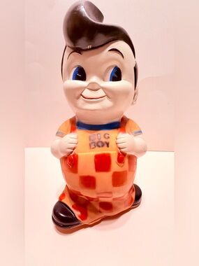 VINTAGE Frisch’s Bob’s Big Boy Mascot Coin Bank